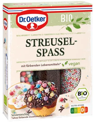 Obrázek produktu pro Dr. Oetkerdrobenka zábavná tři veganské druhy drobenky 85g