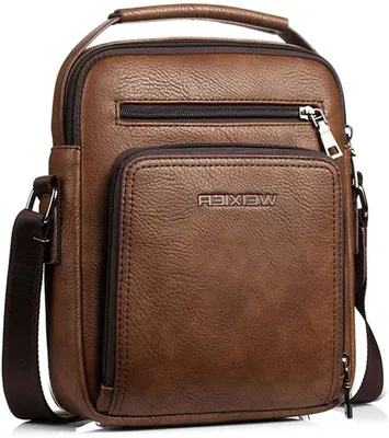 Immagine prodotto di Borsa a tracolla da uomo, ideale per il cellulare e l'uso quotidiano