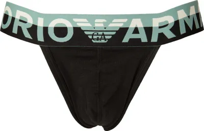 Immagine prodotto di Jockstrap uomo EMPORIO ARMANI sospensorio slip elastico a vista cotone elasticizzato underwear articolo 111579 3F516 Jockstrap, EUR XL - CN 175/100 - BR EG - MX EG, Cotone 95%,Spandex 5%