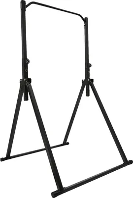 Image de Station de traction, réglable en hauteur, design pliable, noir