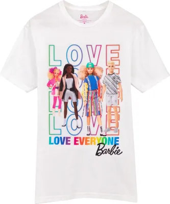 Produktbild von Barbie - "Love Everyone" T-Shirt für Damen NS8116 (36 DE) (Weiß)