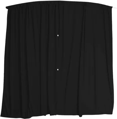 Productafbeelding van Afscheidingsgordijn voor bestuurderscabine Mercedes Vito W638 (1996-2003) - Zwart Camper Accessoire