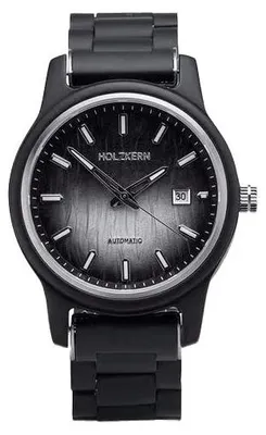 Image de Noyau de bois Montre homme automatique Nightbird érable/noir