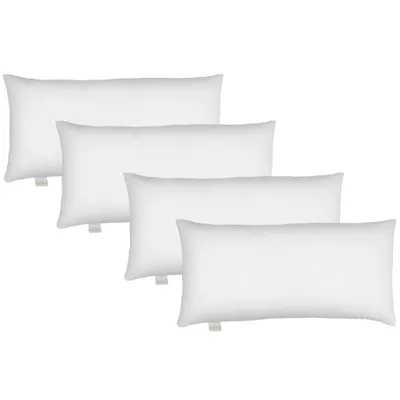 Zdjęcie produktu dla Poduszka 40 x 80 cm, zestaw 4 sztuk, 100% mikrofibra, odpowiednia dla alergików, Bodyprotect ECOLine