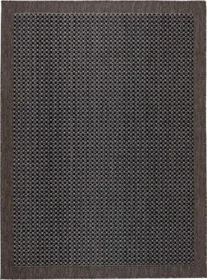Zdjęcie produktu dla Dywan express outdoor gładki - kształt: prostokątny, kolor: antracytowy, prostokątny: 120×160 cm