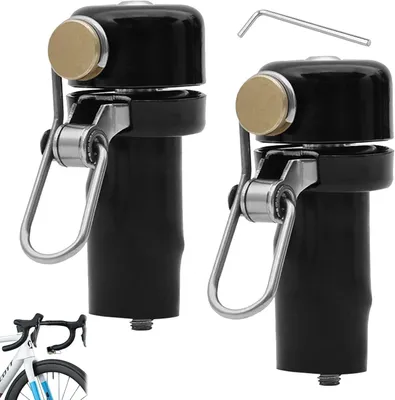 Produktbild von Fahrradklingel, Rennrad, 100 Dezibel, 22.2 mm, für Lenker