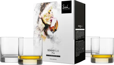 Imagen del producto de EISCH, juego de 4 vasos para whisky, capacidad 500/14 ml, en caja de regalo, modelo SUPERIOR SENSISPLUS, referencia 25006140/180517