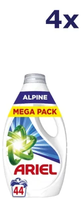 Produktbild von 4x Ariel Liquid – 44 sc 1,98 l Alpine Waschmittel