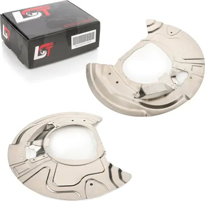 Produktbild von 2x Ankerblech 34116857977 34116857978 Set vorne für BMW X5 E70 F15 X6 E71 F16