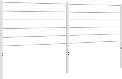 Produktbild von vidaXL Ersatz-Kopfteil Metall Weiß 193 cm
