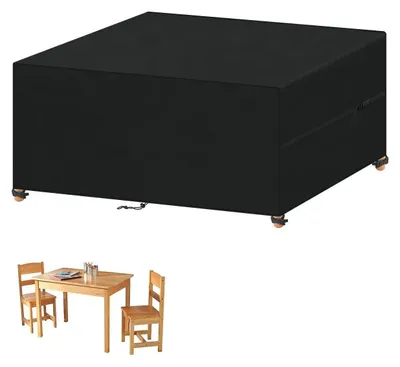 Obrázok produktu pre Ochranný obal na záhradný nábytok, rozmer 140x100x75 cm, materiál 420D Oxford, vodeodolný, odolný voči poveternostným vplyvom, prachotesný