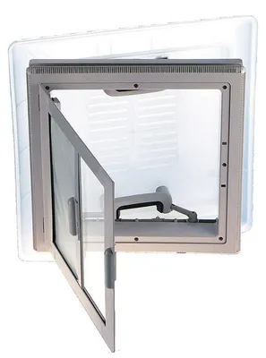 Produktbild von Dachluke MPK 46 mit Moskitonetz und Rollo 40x40 cm