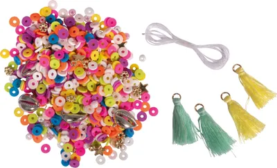 Produktbild von Heishi Perlen Set aus Polymer Ton bunt