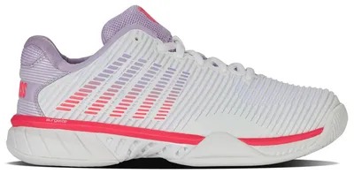 Imagen del producto de Zapatillas de tenis para mujer K-Swiss Hypercourt Express 2, color blanco/fucsia/neón
