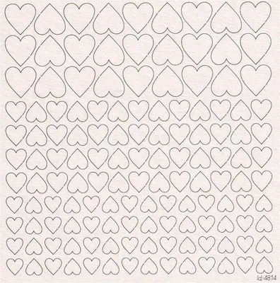 Immagine prodotto di SCRAPINIEC Cartoncino decorativo Die Cut Chipboard Decorazione Ornamento, Cuori 4814