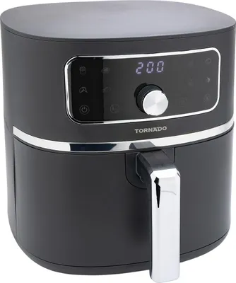 Tornado Air Fryer, 1450-1750W, 5.7L, Matte Finish, Touch Panel with 8 Preset Cooking Options