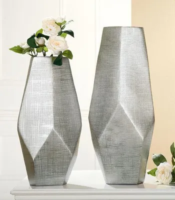 Productafbeelding van Gilde Alu designvaas Riga 65820
