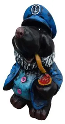 Obrázek produktu pro Seemann Statue Skulptur Dekoration Sitzende Statuen Figuren Ahoi Käpten 33cm
