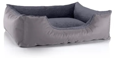 Obrázok produktu pre Pelech pre psa TEDDY, pohovka pre psa,(L) cca 80x65x18cm,ROCK-FLOW (sivá/sivá)