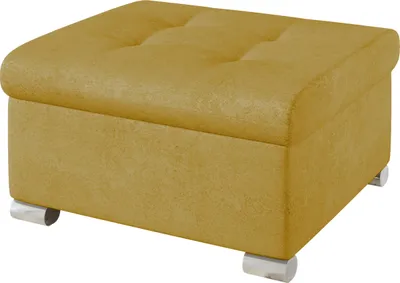 Produktbild von MIRJAN24 Sitzhocker Niko Klein, Stilvoll Polsterhocker vom Hersteller, Moderne Hocker (Farbe: Zoya 13)