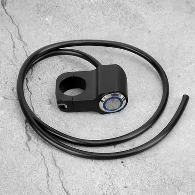 Image de Commutateur de phare avant étanche en acier de 22 mm/0,87 pouce pour moto et quad