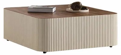 Obrázek produktu pro Elegantní konferenční stolek s prolamovaným designem a stylovými detaily