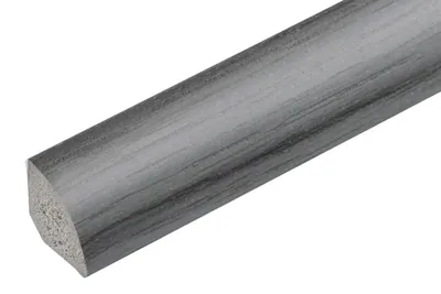 Zdjęcie produktu dla Ćwierćwałek PVC 18mm Cezar Szary mat 2,5m
