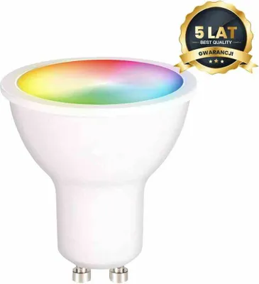 Produktbild von LED-Glühbirne Wi-Fi GU10 5W Smart Tuya RGB+CCT+DIM