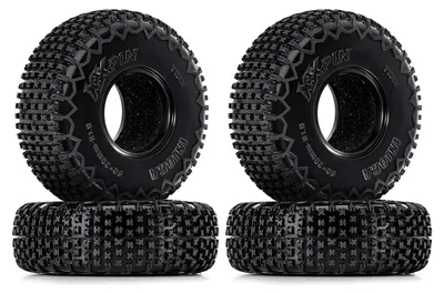 Obrázok produktu pre Gumené pneumatiky pre terénne modely – 60 mm x 20 mm, čierne, vhodné pre modely 1/18 a 1/24