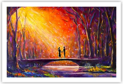 Produktbild von Poster - Poster ohne Rahmen - Wald Baum Natur - 91,5x61 cm - Wand Bild - Wanddeko - Wandbilder - Kunstposter - Wandposter - Bilder - Kunstdruck - Wanddekoration - Wandbild - P2XAA91x61-3965