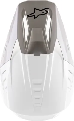 Produktbild von Alpinestars S-M5 Solid Helmschirm, weiß, Einheitsgröße