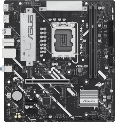 Immagine prodotto di Mainboard ASUS PRIME B860M-K, Intel B860 LGA 1851, micro ATX, DDR5-SDRAM, 128GB Max