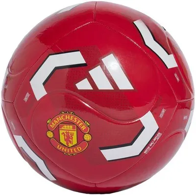 Productafbeelding van ADIDAS KE5118 MUFC Club, thuistenue voetbal, rood-wit, maat 5