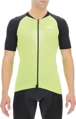 Produktbild von UYN Kurzarm Fahrradtrikot - BIKING GRANFONDO - Grün/Schwarz L