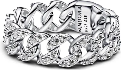 Produktbild von PANDORA Gliederketten Ring für Damen, 925er Silber, Timeless