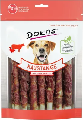 Produktbild von Dokas Kaustange mit Entenbrust 200g