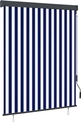 Produktbild von Möbel Außenrollo 140x250 cm Blau und Weiß - Rollos 145967