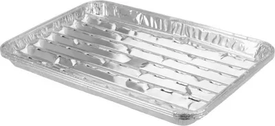 Produktbild von Alu-Grillschalen 34x23x2,5 cm, 4 Stück