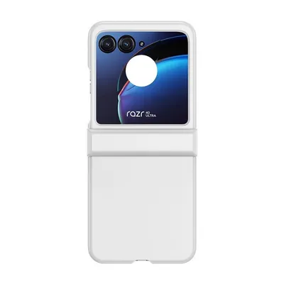 Imagen del producto de Funda para el teléfono Motorola Razr 40 Ultra, color: blanco