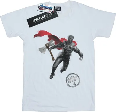 Produktbild von Marvel - "Avengers Endgame" T-Shirt für Herren BI9019 (3XL) (Weiß)