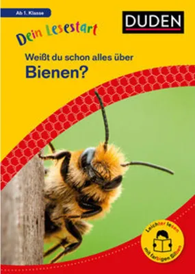 Obrázok produktu pre Dein Lesestart: Weißt du schon alles über Bienen? Ab 1. Klasse