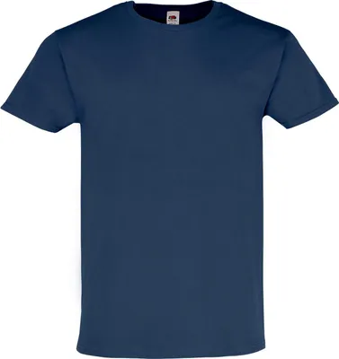 Produktbild von Fruit of the Loom ICONIC 195 RINGSPUN PREMIUM T Farbe: navy Größe: 4XL