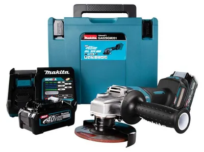 Image de Meuleuse Ø 125mm 2x4Ah 40V XGT ® MAKITA GA029GM201en MAKPAC