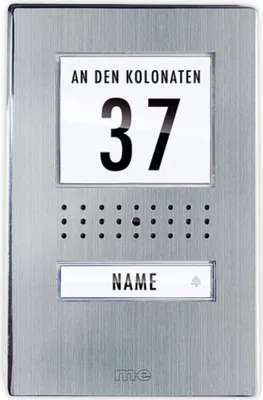 Produktbild von m-e VDV 510.1 EG Video-Türsprechanlage, Außeneinheit