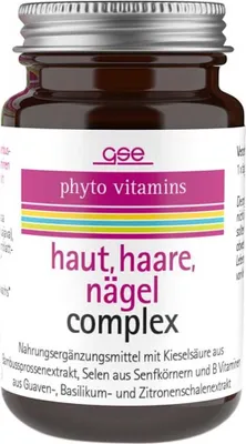 Image de GSE Complexe Peau Cheveux Ongles | Sélénium et vitamines B | 60 comprimés