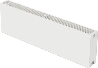 Produktbild von Rotheigner Planheizkörper Typ DK (22) 6-fach (unten rechts oder seitlich) 300 x 1000 mm weiß ohne Befestigungslaschen
