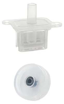 Productafbeelding van INF: Inlaatfilter voor aquarium, compatibel met Xiaomi Mijia M40S – nauwkeurig inlaatfilter en drijver, transparant ABS-plastic