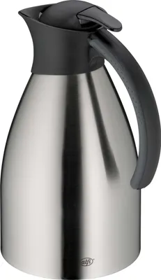 Obrázok produktu pre alfi 0787205150 - Karaffe - 1,5 l - Schwarz - Edelstahl - Edelstahl - Rund - Bono