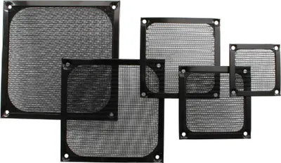 Immagine prodotto di InLine® 33370S Griglia di ventilazione, filtro in alluminio, 120x120 mm, nero