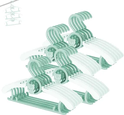Set von 20 Kinder Kleiderbügel mit Bärenhaken